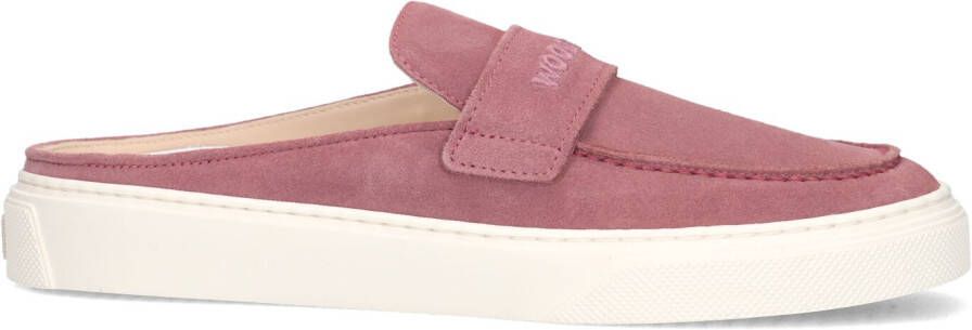 WOOLRICH Instappers Dames Sabot Loafer Maat: 37 Materiaal: Suède Kleur: Roze