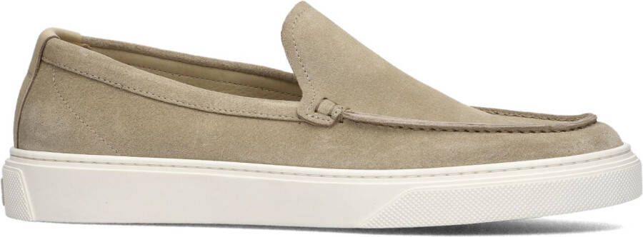 WOOLRICH Loafers Heren Boat Slip On Heren Maat: 42 Materiaal: Suède Kleur: Beige