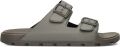 WOOLRICH Slippers Heren Two Bands Sandal Man Rubber Grijs - Grijs