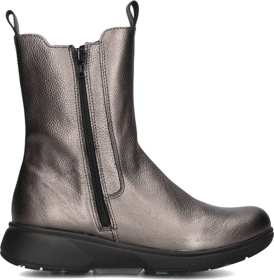 XSENSIBLE Enkelboots Dames Ferraro Maat: 41 Materiaal: Leer Kleur: Zilverkleurig - Foto 4