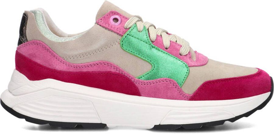 Xsensible Stretchwalker Sneaker Golden Gate Lady 33000.2786 GX Magenta Combi Roze Groen - Foto 4