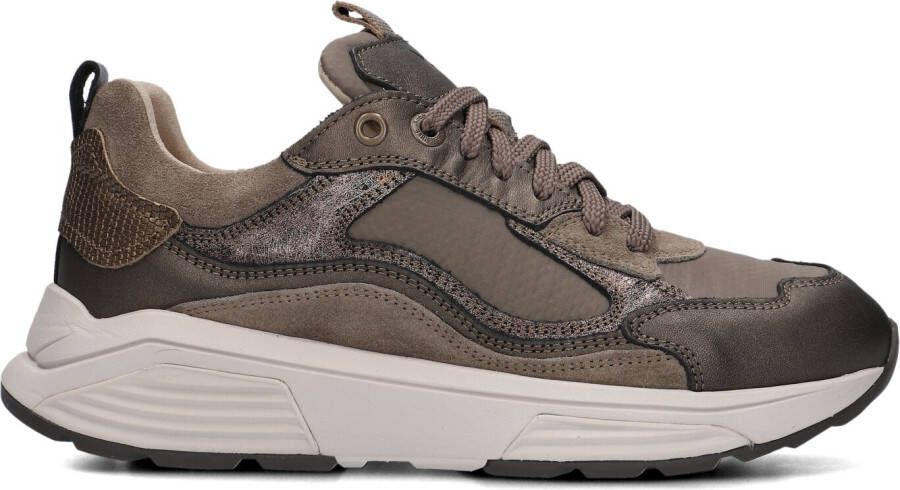 XSENSIBLE Lage Sneakers Dames Combi G Sneaker Maat: 36 Materiaal: Suède Kleur: Taupe - Foto 3