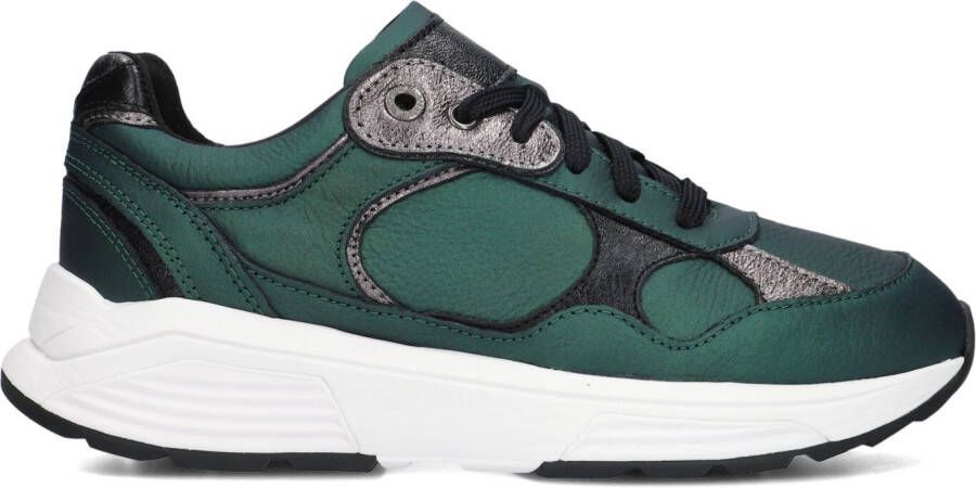 XSENSIBLE Lage Sneakers Dames Combi Met G Sneaker Maat: 43 Materiaal: Leer Kleur: Groen - Foto 4