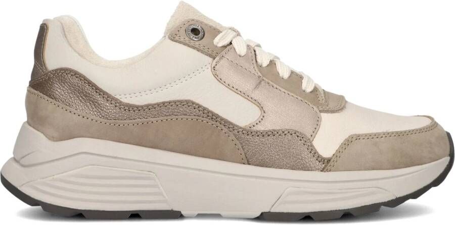 XSENSIBLE Lage Sneakers Dames Golden Gate Lady Maat: 37 Materiaal: Leer Kleur: Taupe - Foto 4