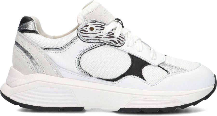 XSENSIBLE Lage Sneakers Dames Helix Maat: 37 Materiaal: Leer Kleur: Wit