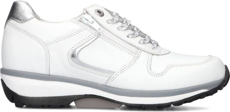 XSENSIBLE Lage Sneakers Dames Jersey Maat: 43 Kleur: Wit