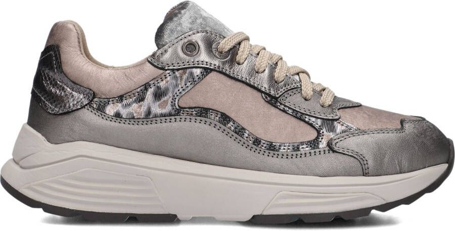 XSENSIBLE Lage Sneakers Dames Milau Maat: 39 Materiaal: Leer Kleur: Zilverkleurig - Foto 5