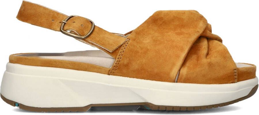 XSENSIBLE Sandalen Dames Bonaire Sue Maat: 37 Materiaal: Suède Kleur: Camel