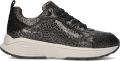 XSENSIBLE Lage Sneakers Dames Milau Leer Zwart - Zwart