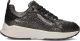 XSENSIBLE Lage Sneakers Dames Milau Leer Zwart - Zwart