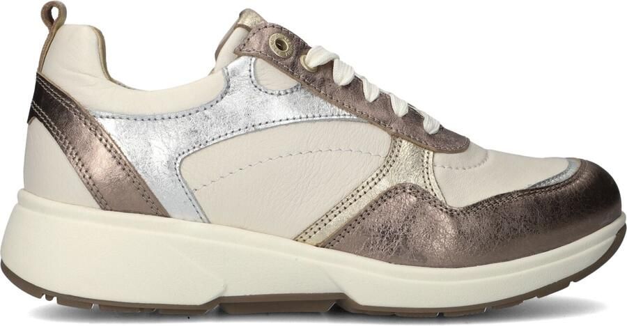 XSENSIBLE Lage Sneakers Dames Pula Leer Beige - Foto 4