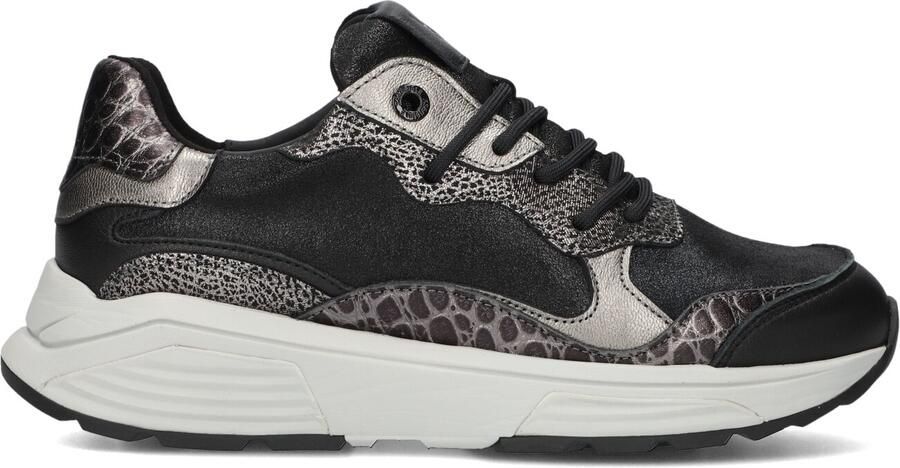XSENSIBLE Lage Sneakers Dames Rainbow Maat: 42 Materiaal: Suède Kleur: Zwart - Foto 5