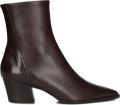 ZINDA Enkellaarsjes Dames 3225 Leer Bruin - Bruin