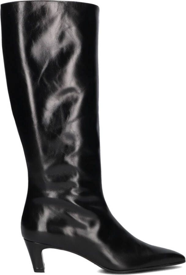ZINDA Hoge Laarzen Dames 3226 Maat: 40 Materiaal: Leer Kleur: Zwart