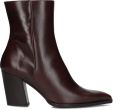 ZINDA Enkellaarsjes Dames 3203-s Leer Bruin - Bruin