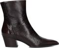 ZINDA Enkellaarsjes Dames 3225 Leer Bruin - Bruin