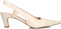 ZINDA Slingbacks Dames 3408 Leer Beige - Beige