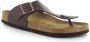 Birkenstock Ramses Habana regular Birko-Flor Nubuck Heren Teenslipper Nubuck Brown - Thumbnail 9