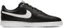 Nike Court Vision Low Sneakers Black White-Photon Dust - Thumbnail 74