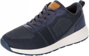 24 Hours Sneaker met COOLMAX voering van textiel en binnenzool Marine