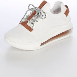 24 Hours Sneaker Wit Bruin