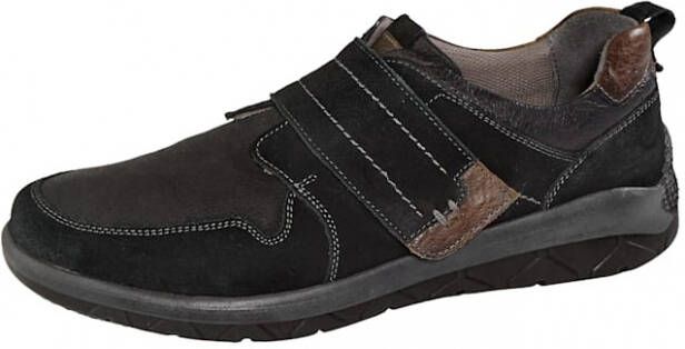 Roger Kent Klittenbandschoen van zacht leer Zwart