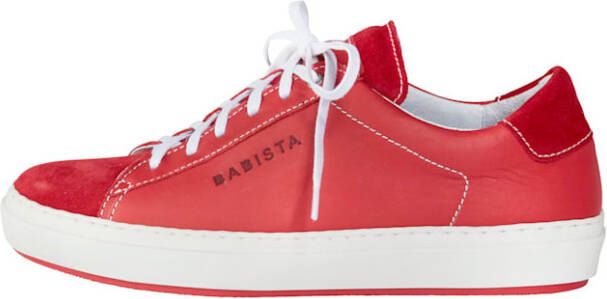 BABISTA Sneaker van zacht leer Rood