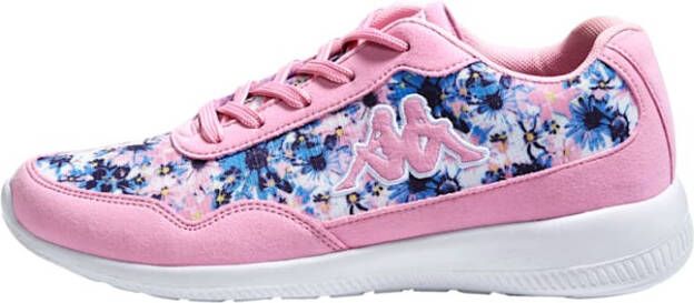 Kappa Sneaker met trendy bloemenprint Roze