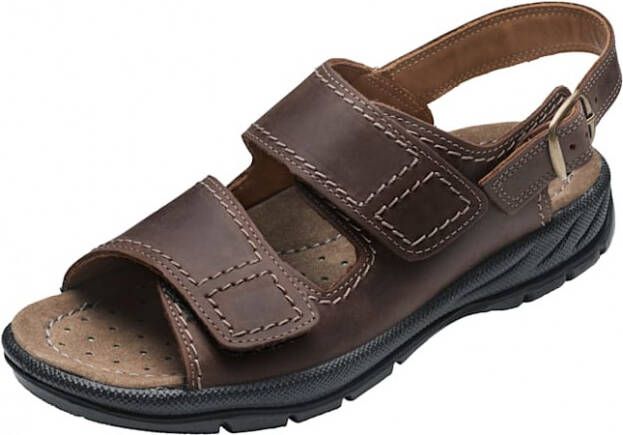 Jomos Sandalen zomerschoen klittenbandschoen outdoorschoen met contraststiksels - Foto 4