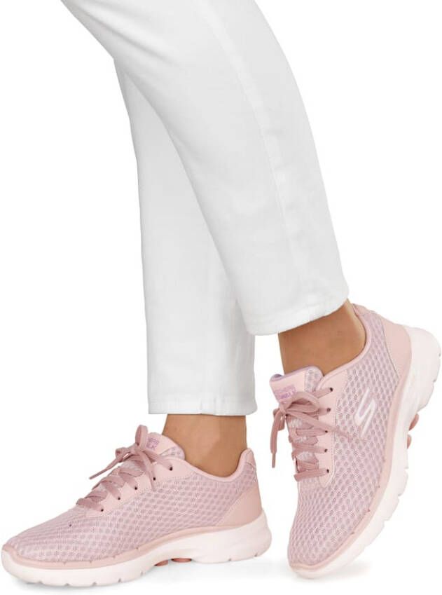 Skechers Sportschoen Go Walk 6-Iconic Vision Roze