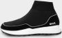 BALR. Sock Runner Soft Suede Sneaker Kids Jet - Thumbnail 3