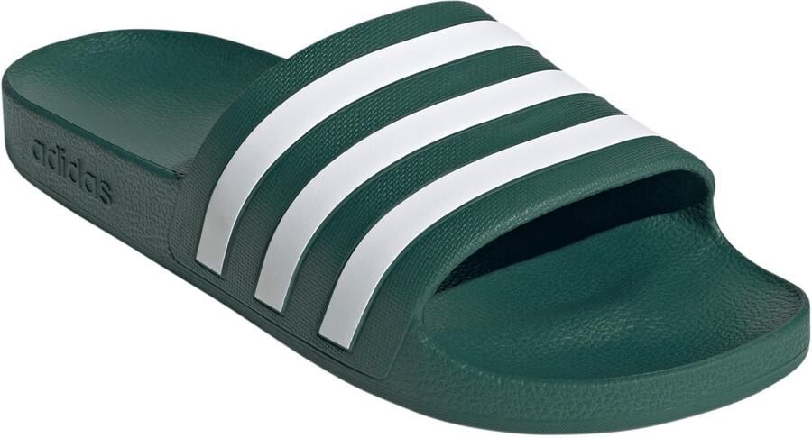 ADIDAS ORIGINALS Strand- badschoen 'ADILETTE AQUA' donkergroen wit