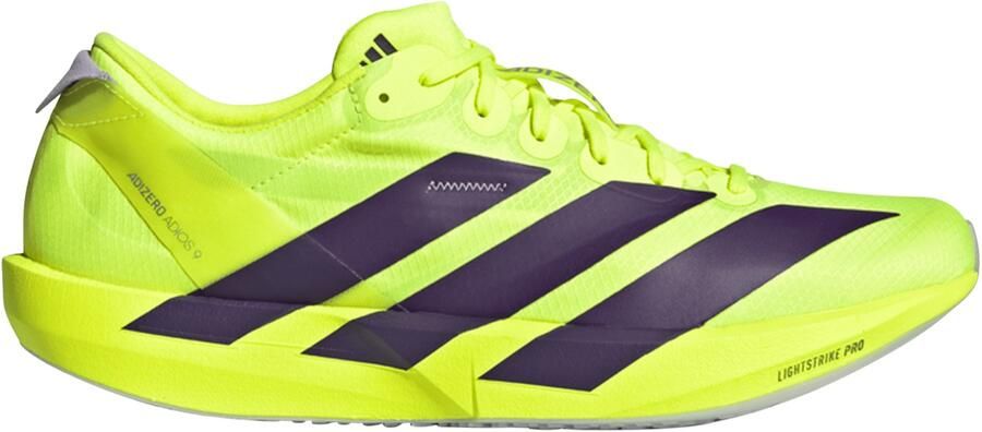 Adidas Adizero Adios 9 Sneakers Heren Geel 1 3 Mesh Synthetisch