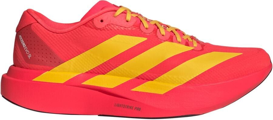 Adidas Adizero Evo SL Woven Hardloopschoenen rood