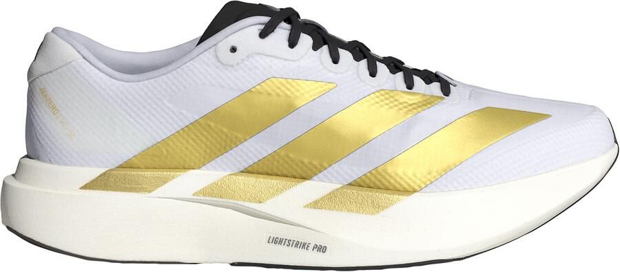 Adidas Adizero Evo SL Woven Hardloopschoenen wit