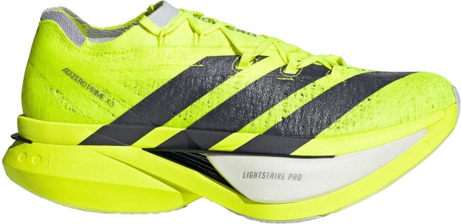 Adidas ADIzero Prime X3 Strung Hardloopschoenen geel - Foto 2