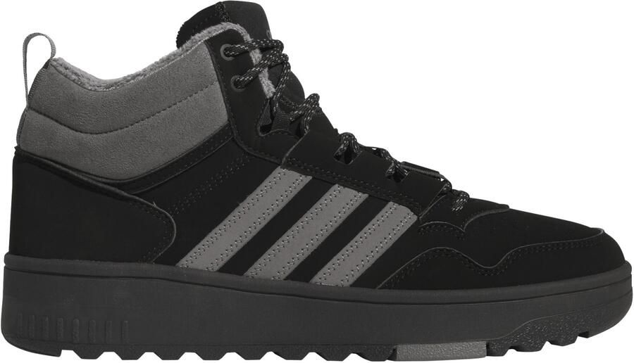 Adidas Hoge Sneakers Baskets Hoops 4.0 Mid Winterized synthétique nubuck