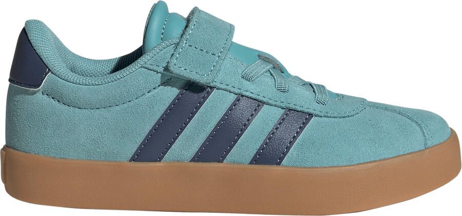 Adidas Kid's VL Court 3.0 EL Sneakers turkoois - Foto 3