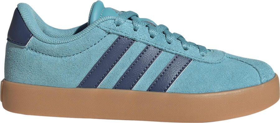 Adidas VL Court 3.0 K unisex kinder sneaker suède IH3949 Blue - Foto 2