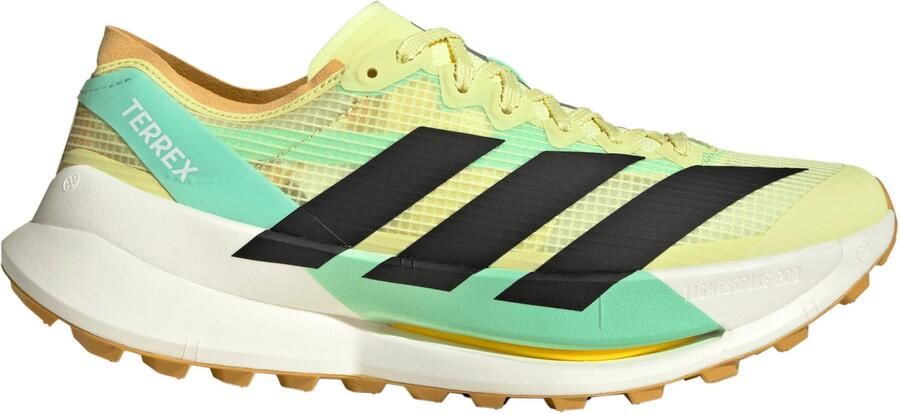 Adidas Terrex Agravic Speed Ultra 2 Trailrunningschoenen 2 3 geel groen