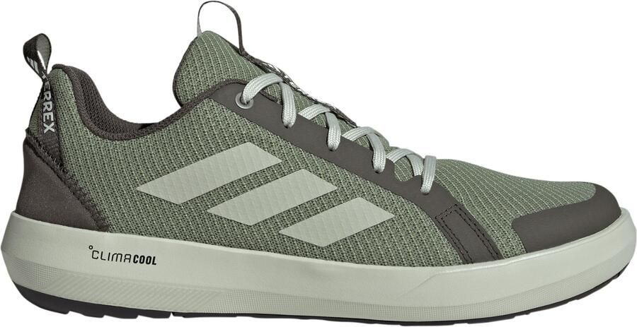 Adidas Terrex Boat Lace Climacool Watersportschoenen 2 3 grijs olijfgroen