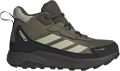 Adidas Terrex Anylander Mid Climaproof Junior Wandelschoenen Groen 1 2 Kinderen - Zwart