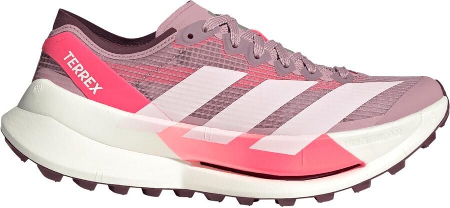 Adidas Terrex Women's Agravic Speed Ultra 2 Trailrunningschoenen 2 3 magic mauve solar turbo