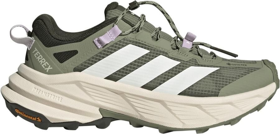 Adidas Terrex Women's Freehiker SL GTX Multisportschoenen 1 3 olijfgroen beige