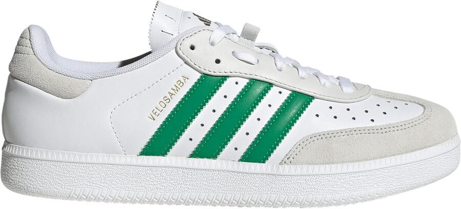 Adidas Velosamba Leather Fietsschoenen wit grijs