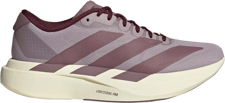 Adidas Women's Adizero Evo SL Woven Hardloopschoenen 1 3 preloved fig maroon