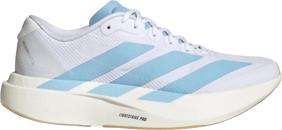Adidas Women's Adizero Evo SL Woven Hardloopschoenen 2 3 wit