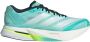 Adidas Adizero Boston 13 Heren Schoenen Teal Maat: 46 2 3 Mesh Synthetisch Foot Locker - Thumbnail 1