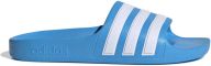 Adidas Sportswear Adilette Aqua slipper blauw wit Rubber 29