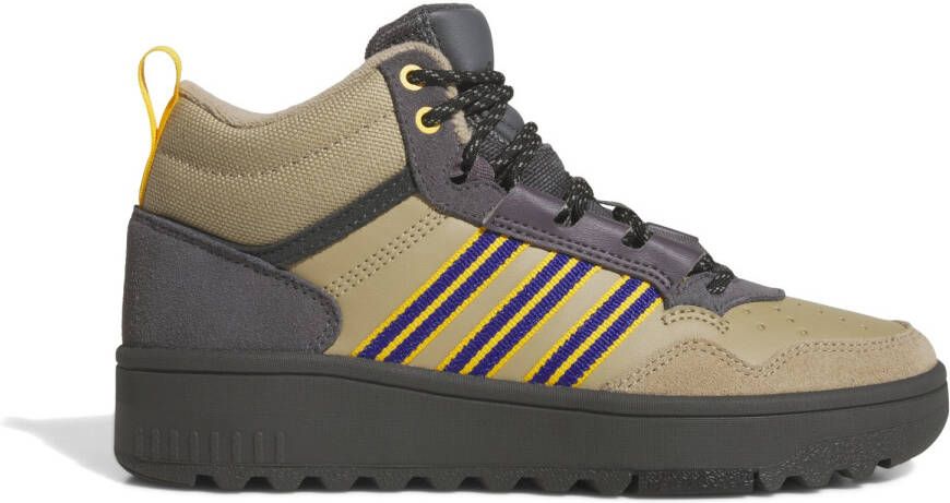 Adidas Kid's Hoops 4.0 Mid Winterschoenen 1 3 grijs beige